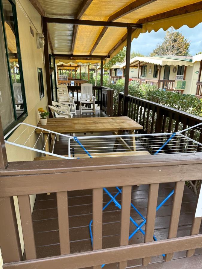 Comfortabele Familie Chalets Met Veranda Incl Airco Dichtbij Zee! เวียเรจโจ ภายนอก รูปภาพ