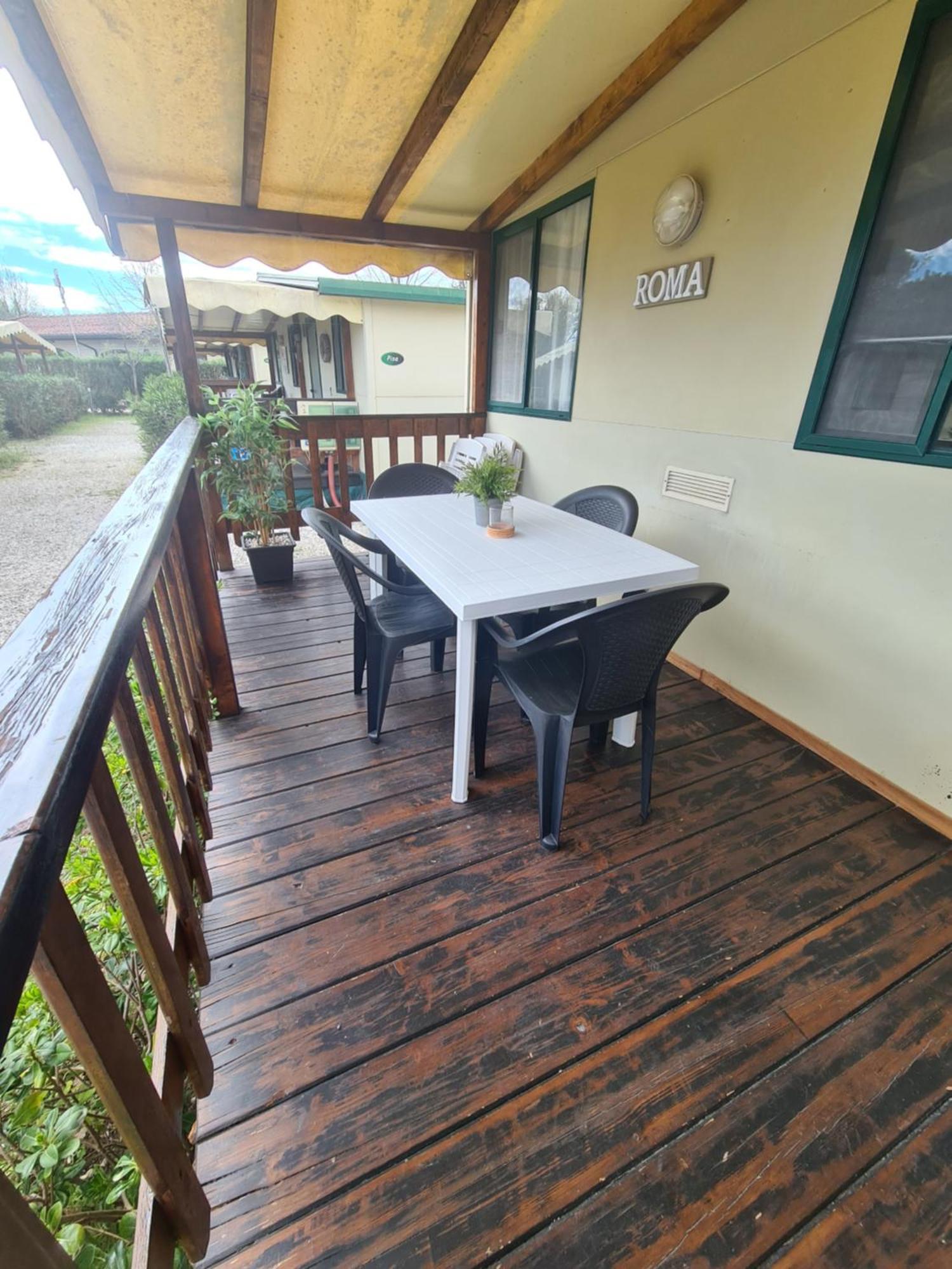 Comfortabele Familie Chalets Met Veranda Incl Airco Dichtbij Zee! เวียเรจโจ ภายนอก รูปภาพ