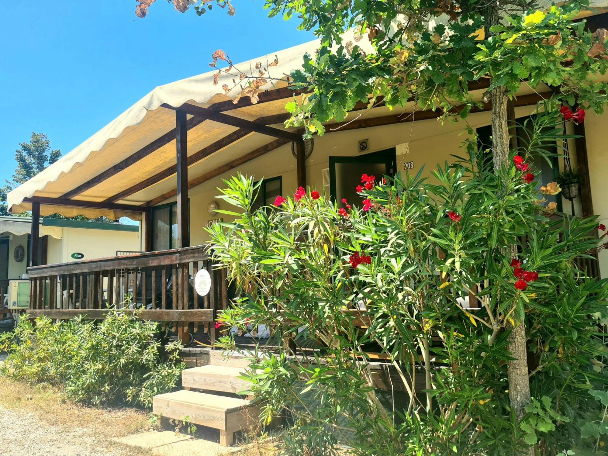 Comfortabele Familie Chalets Met Veranda Incl Airco Dichtbij Zee! เวียเรจโจ ภายนอก รูปภาพ